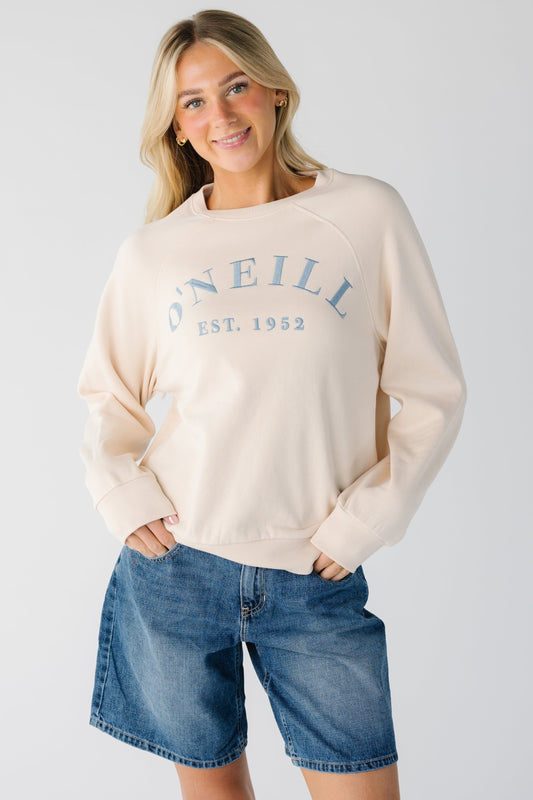 O'Neill Boardwalk Crew Neck for women in off white