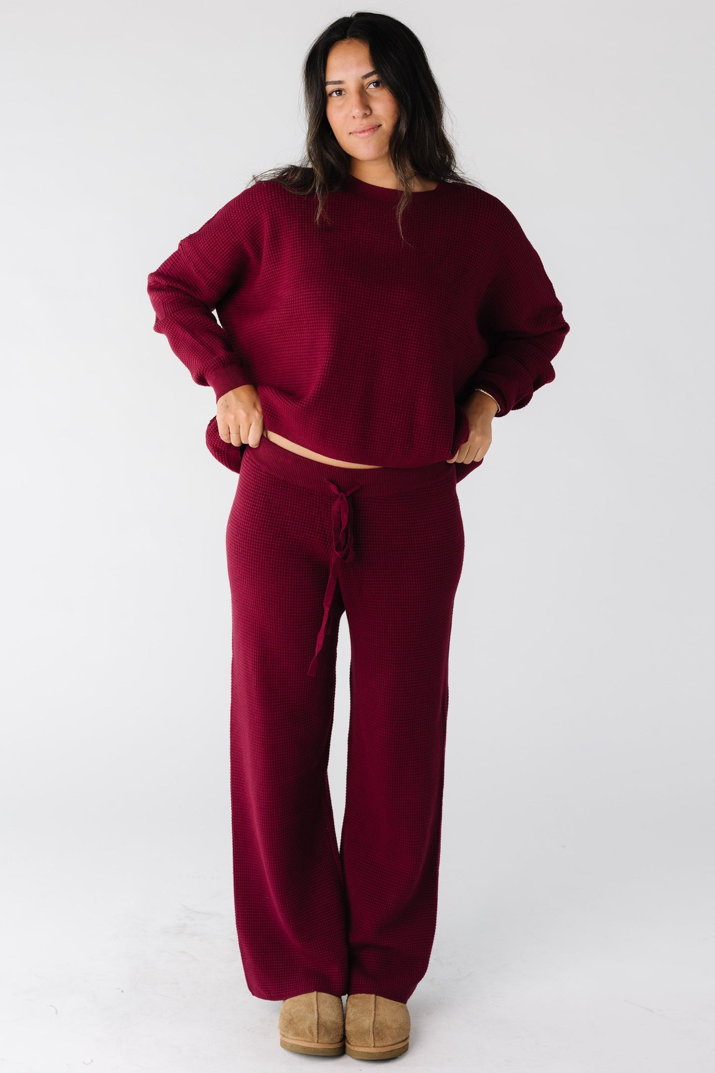 Out For Fun Sweater Pant Set Women's Set Tea N Rose 