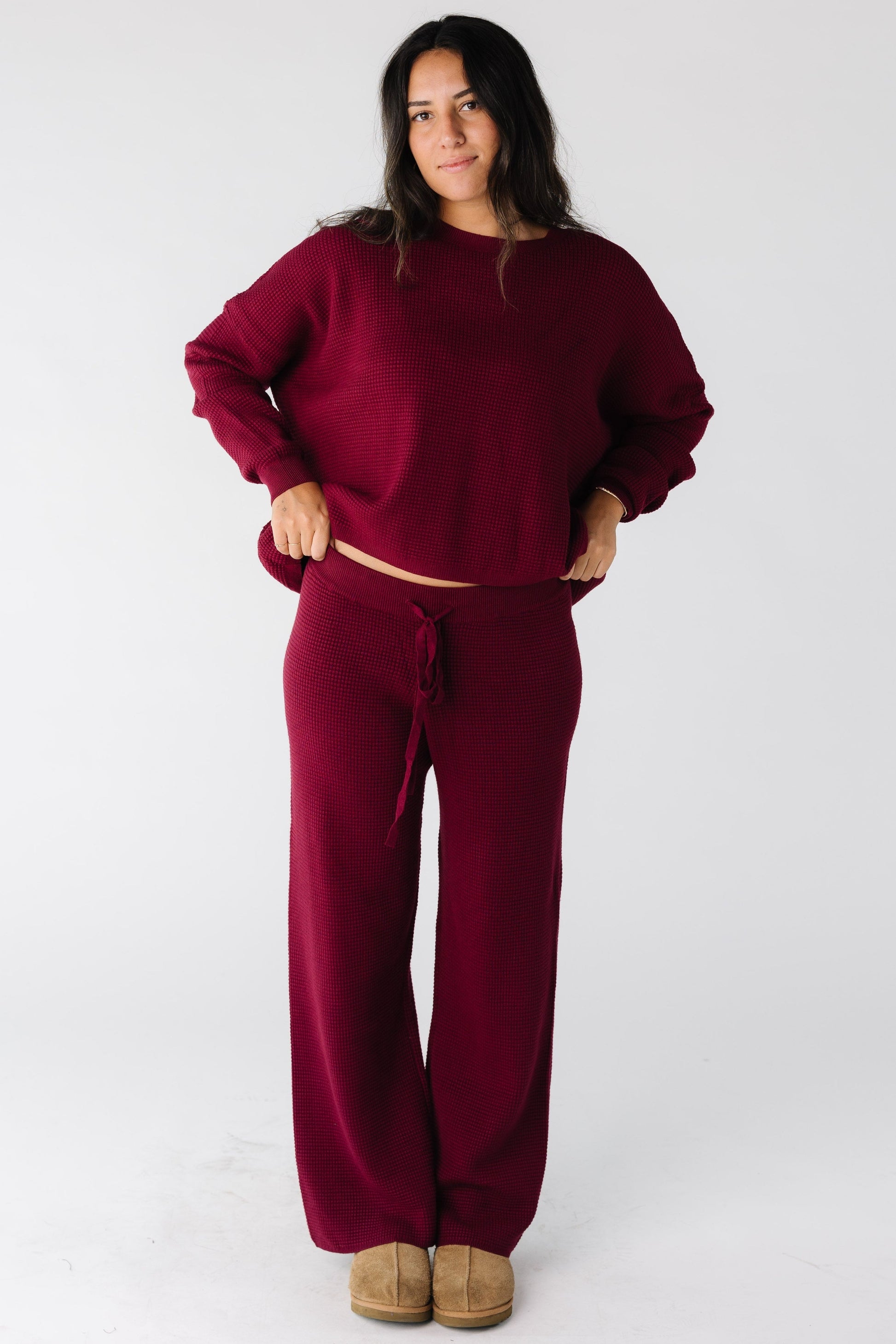 Out For Fun Sweater Pant Set Women's Set Tea N Rose 
