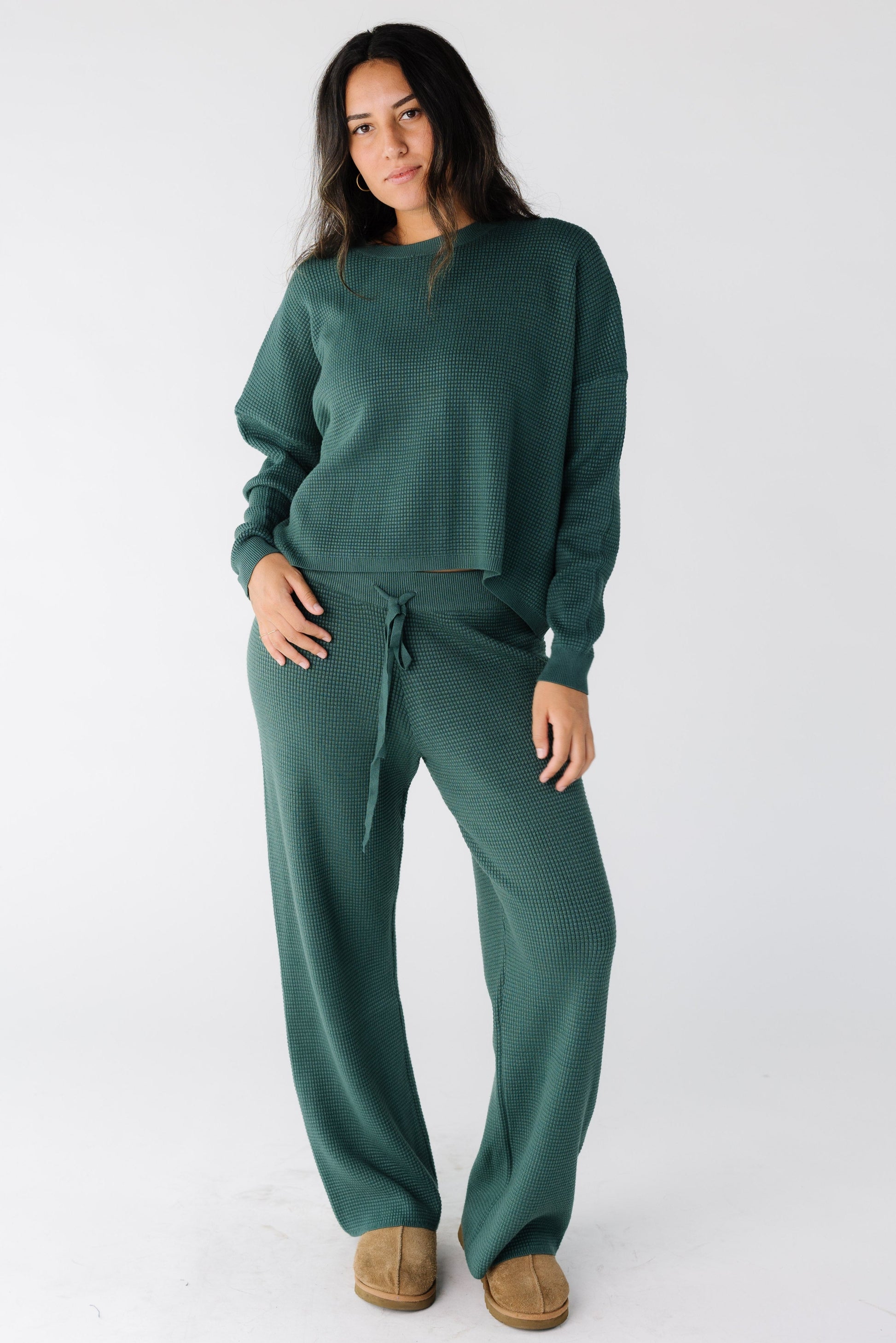 Out For Fun Sweater Pant Set Women's Set Tea N Rose 