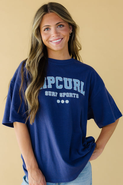 Rip Curl Varsity Sports Heritage Tee WOMEN'S T-SHIRT Rip Curl 