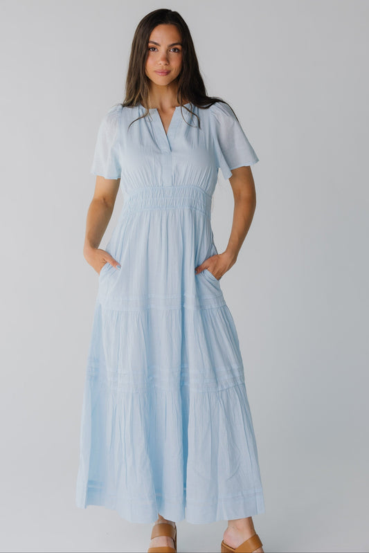Citrus Shae Dress in light blue