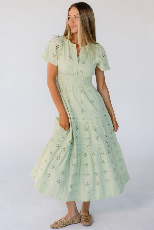 Citrus The Shae Spring Eyelet Dress WOMEN'S DRESS Citrus 