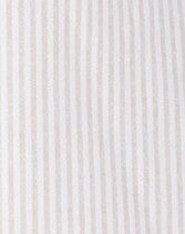 Taupe and white stripe swatch