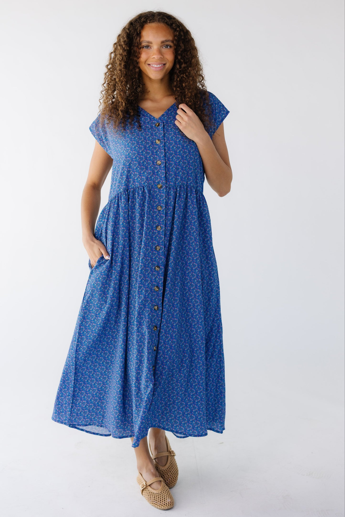 Brass & Roe Melli Button Down Dress WOMEN'S DRESS brass & roe 