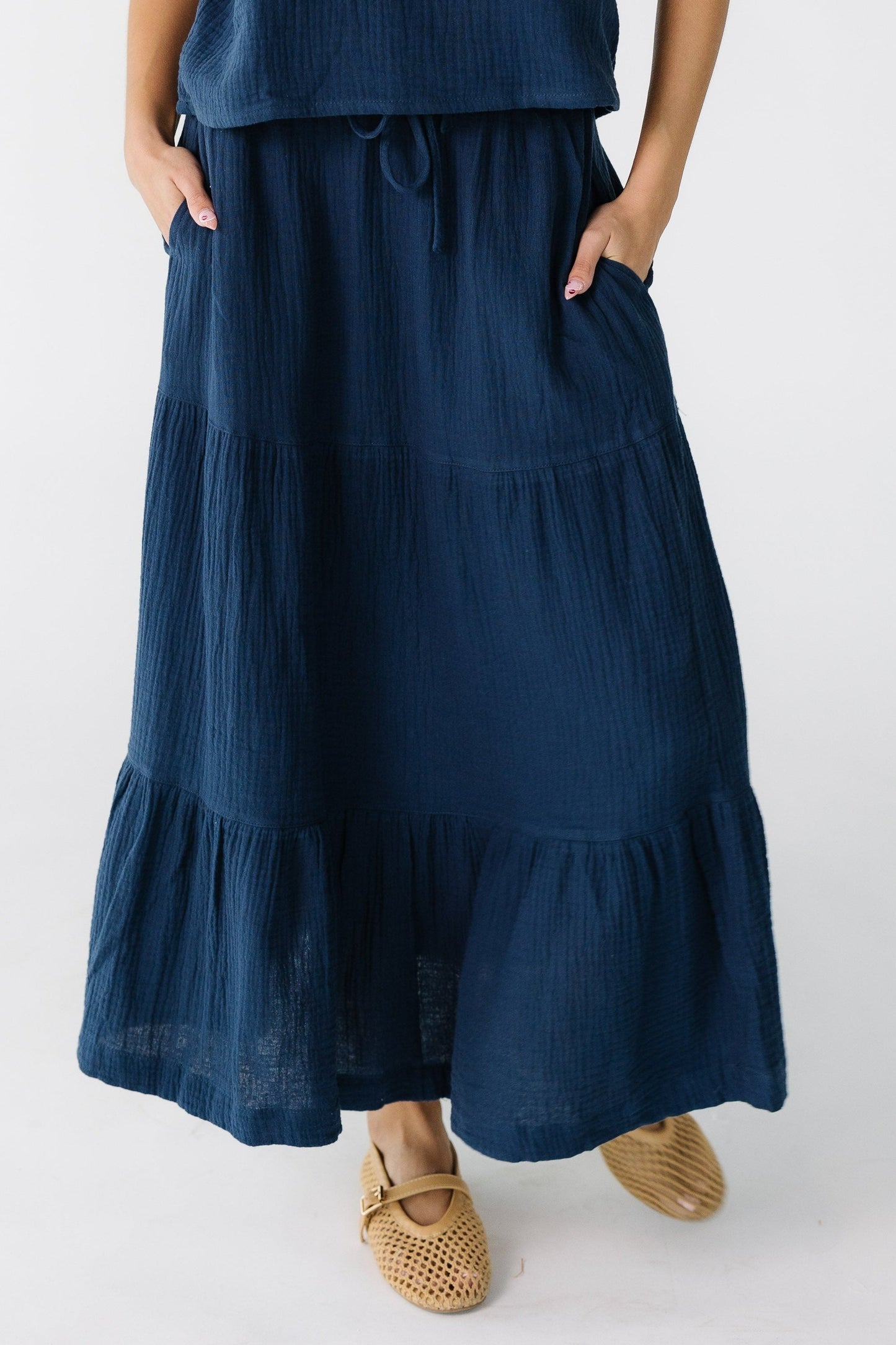 Brass & Roe Millie Gauze Skirt WOMEN'S SKIRTS brass & roe 