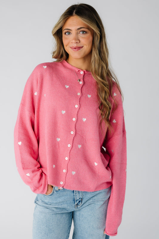 The Adi Cardigan WOMEN'S CARDIGAN Things Between Rose S 