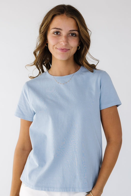 Asher Tee - Powder Blue WOMEN'S T-SHIRT THREAD & SUPPLY Powder Blue S 