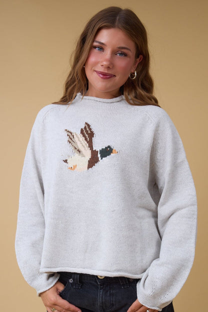 The Duck Sweater WOMEN'S SWEATERS Things Between Heather Oat S 
