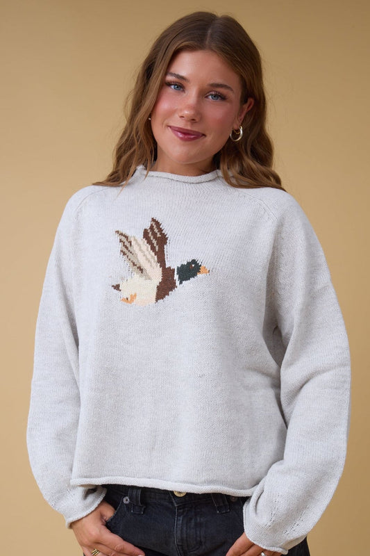 The Duck Sweater WOMEN'S SWEATERS Things Between Heather Oat S 