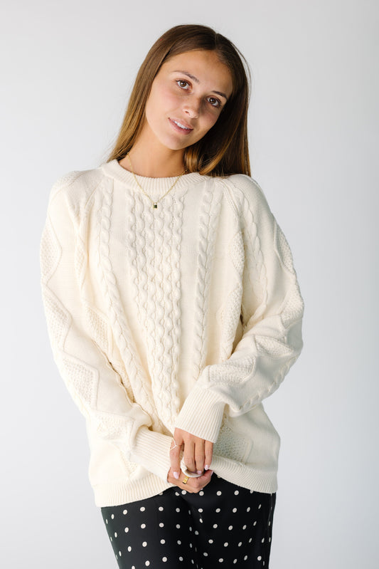 The Mira Sweater WOMEN'S SWEATERS Mod Ref Ivory S 