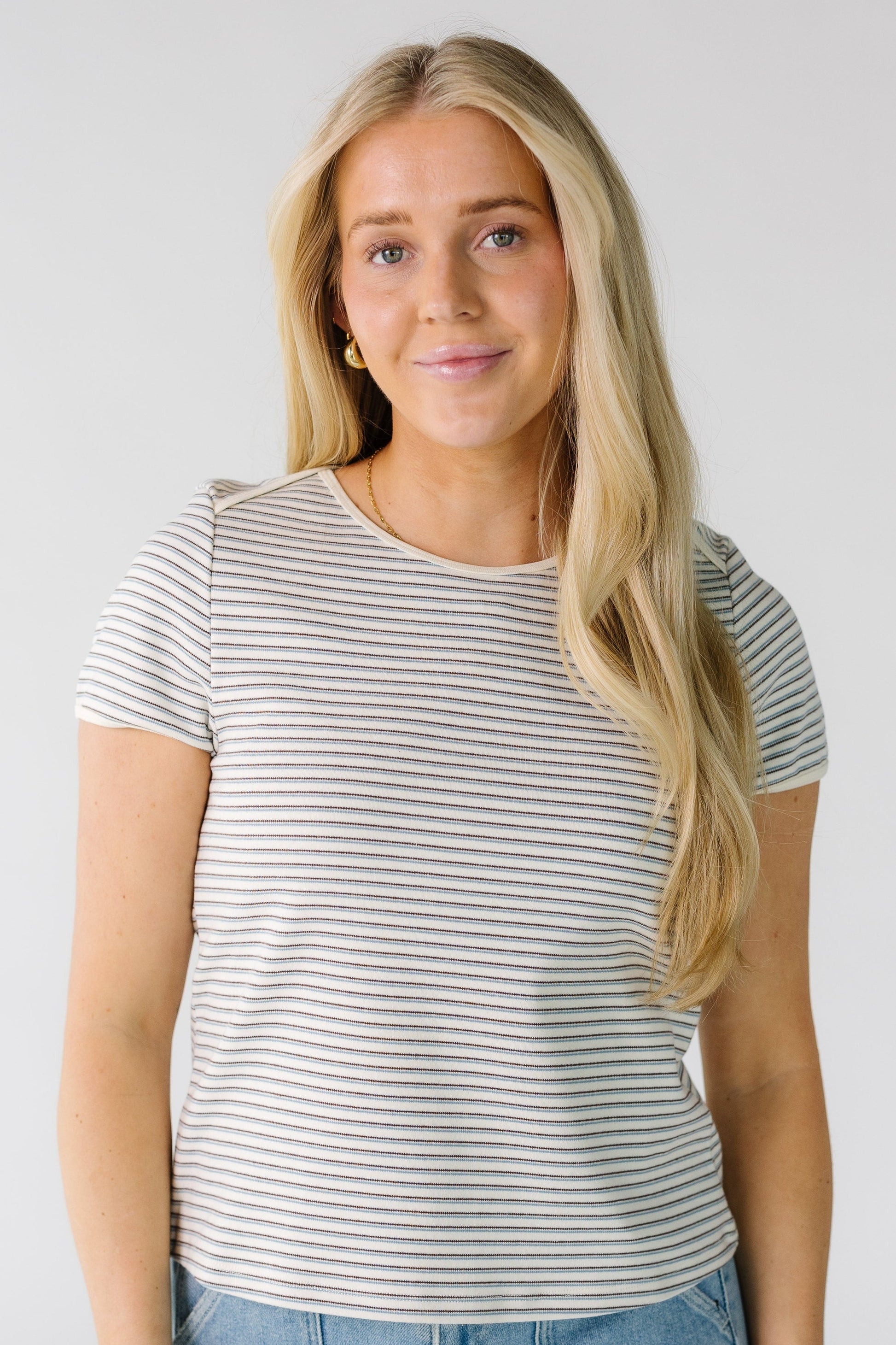 The Leslie Top WOMEN'S TOP Mod Ref Ivory S 