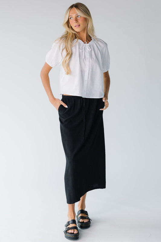 The Lizzy Skirt WOMEN'S SKIRTS Hyfve Black S 