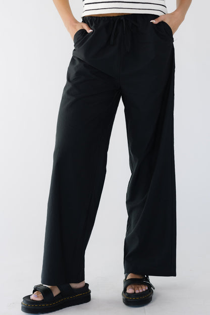 The Evelyn Pants in black for women and teen girls.