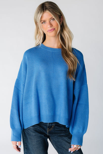 Wendy Pullover Sweater for women in blue