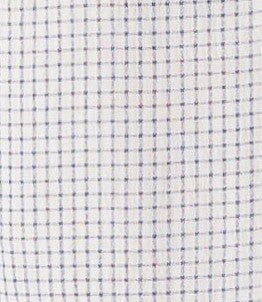 White and black line print swatch