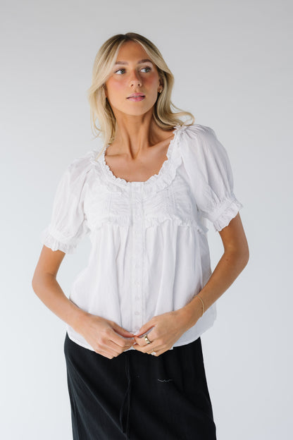 Citrus York Button Top WOMEN'S TOP Citrus 