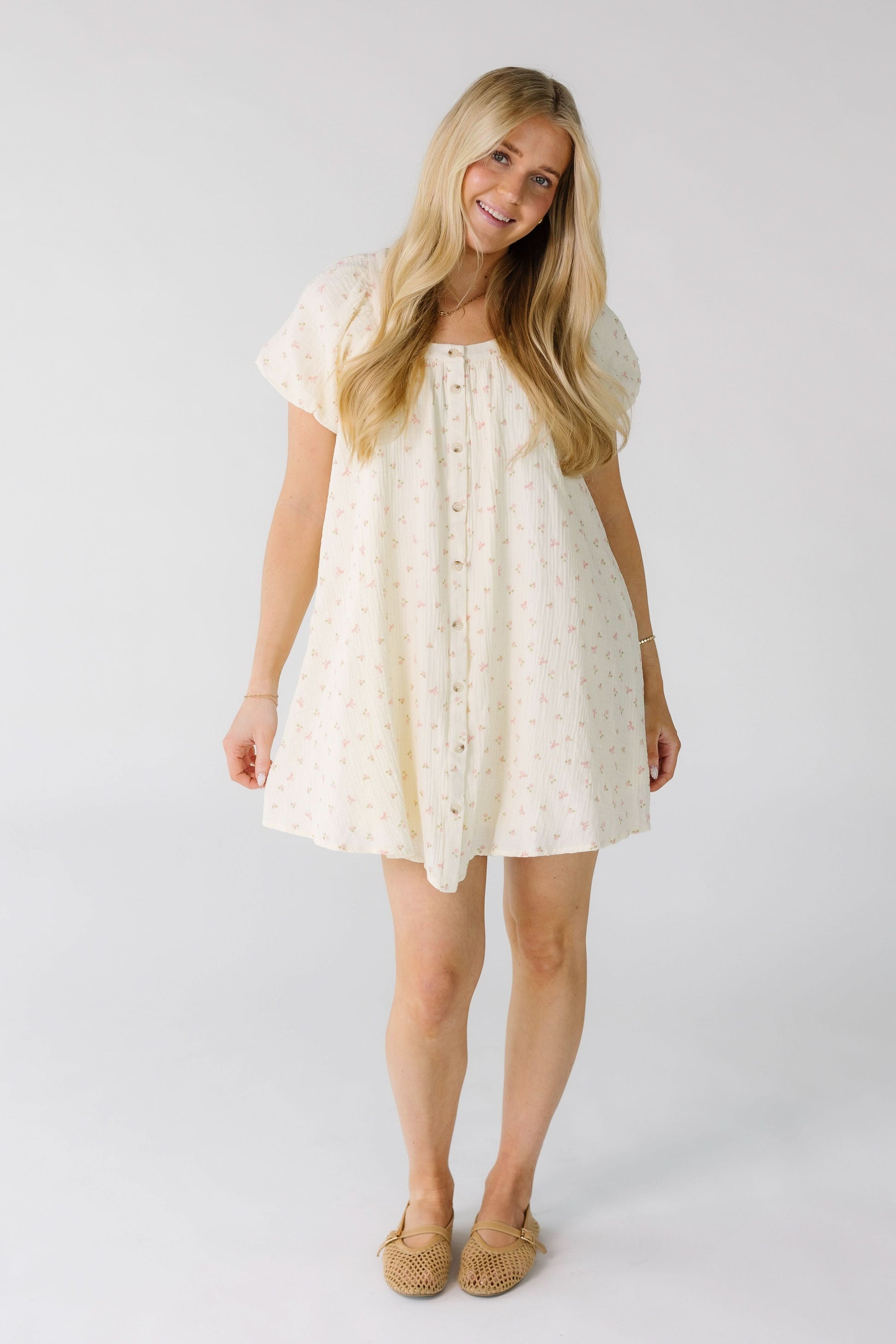 Brass & Roe Ellie Print Knee Dress WOMEN'S DRESS brass & roe 