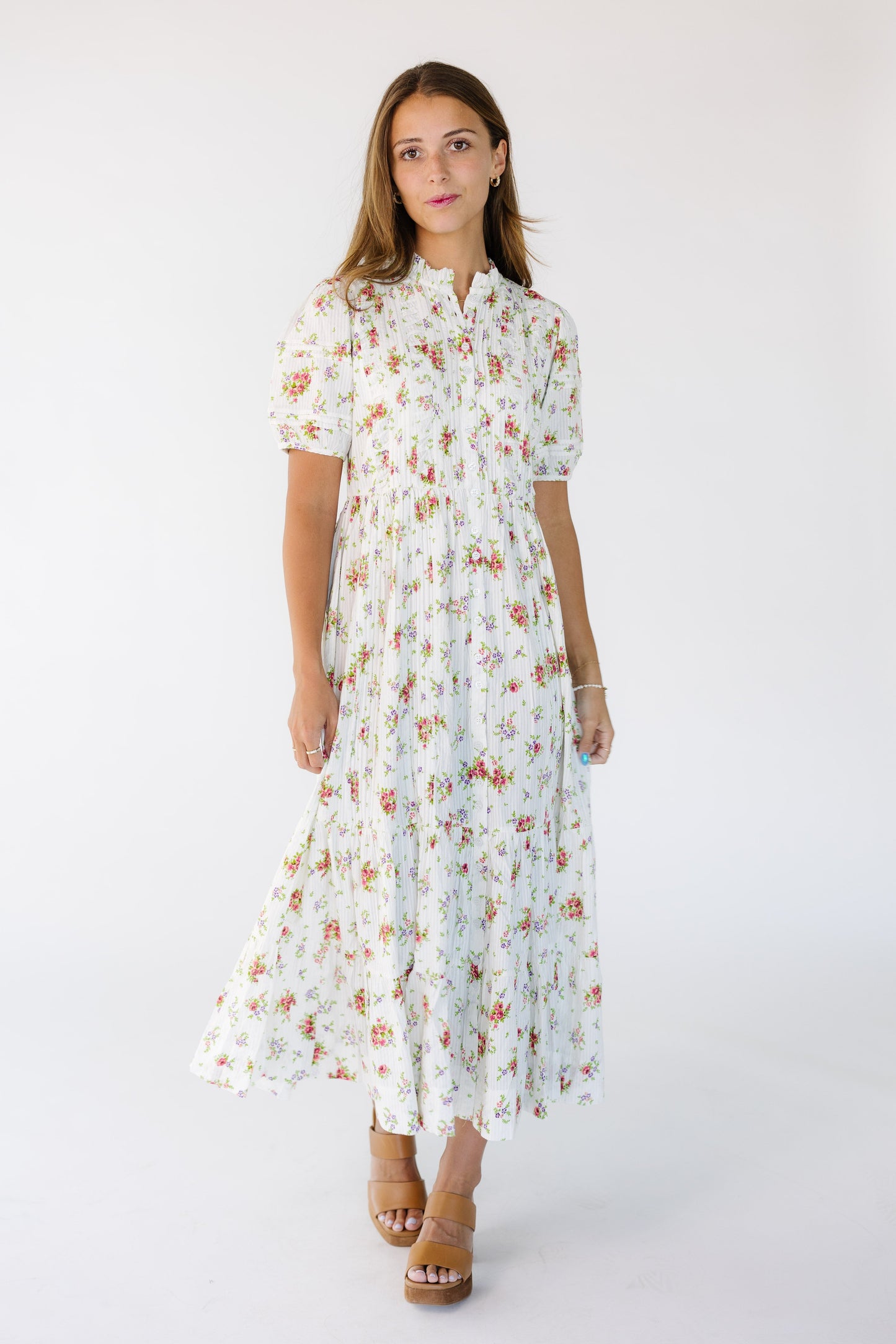 Citrus Flower Fields Maxi Dress WOMEN'S DRESS Citrus 