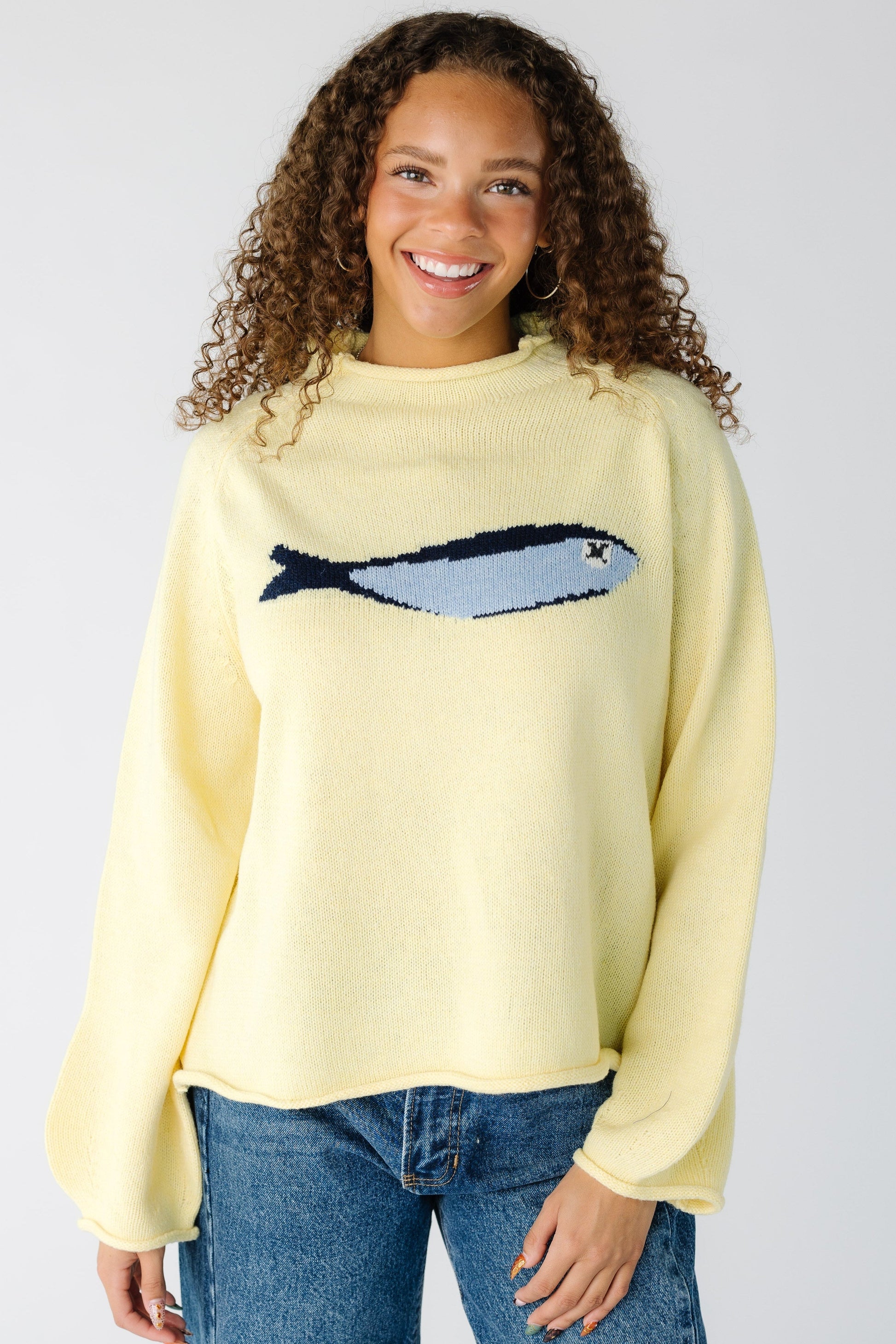 Gone Fishing Sweater WOMEN'S SWEATERS Things Between 