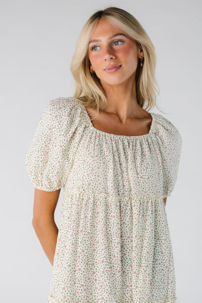 Brass & Roe The Charity Tiered Midi Dress WOMEN'S DRESS brass & roe 