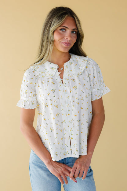Citrus The Ellie Collar Blouse WOMEN'S TOP Citrus 