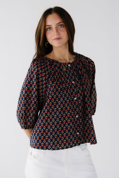 Citrus The Blooming Top- Prints WOMEN'S TOP Citrus 