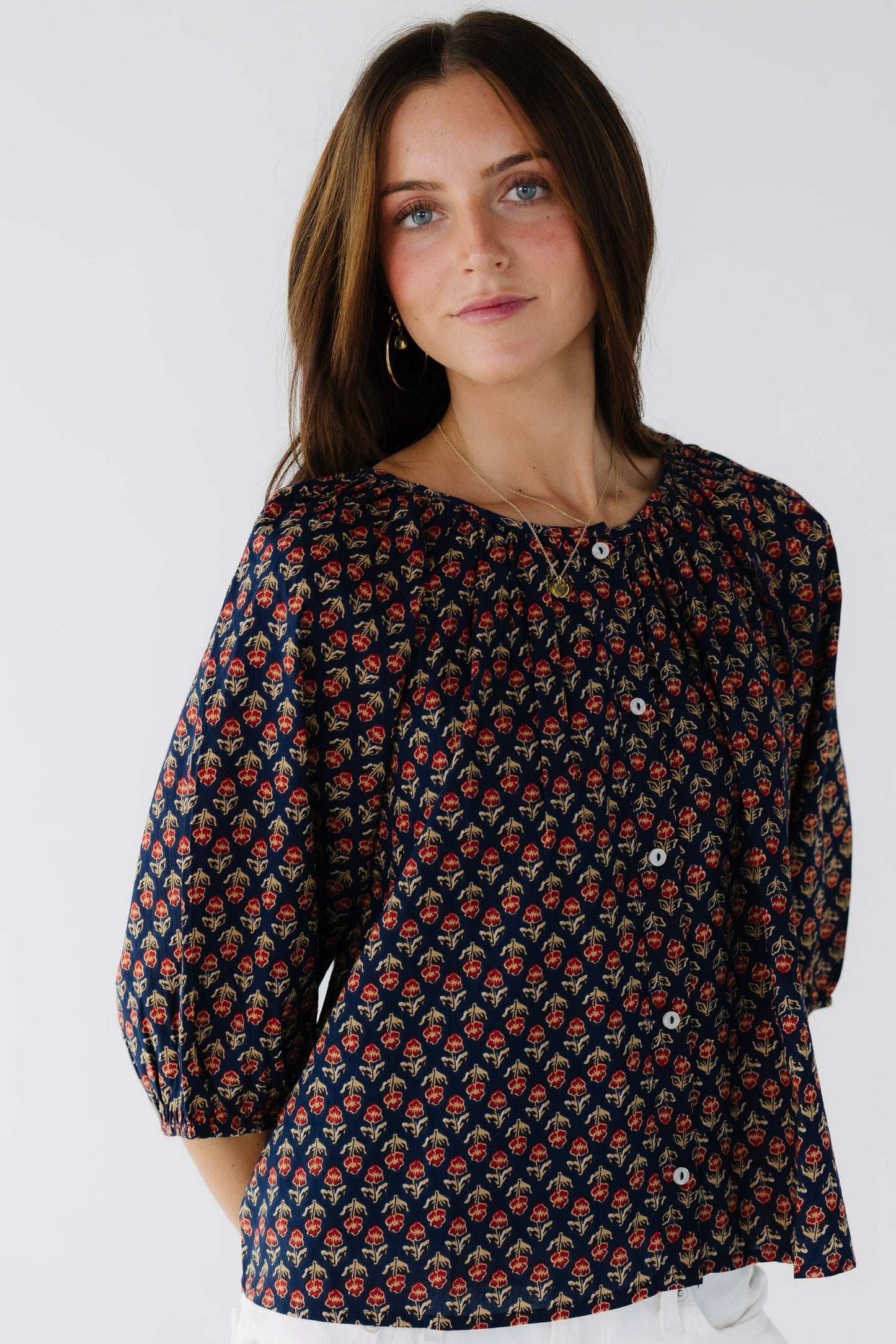 Citrus The Blooming Top- Prints WOMEN'S TOP Citrus 