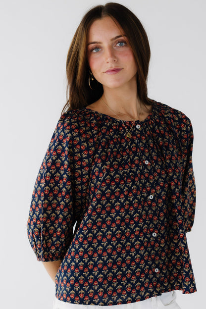 Citrus The Blooming Top- Prints WOMEN'S TOP Citrus 