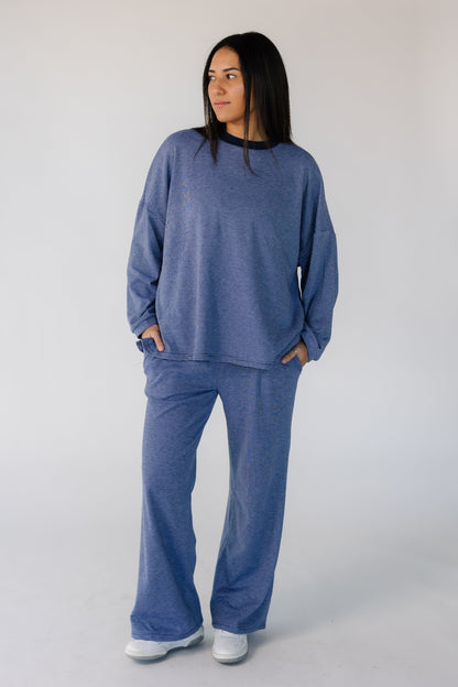 Cutie Everyday Stripe Spring Set Women's Set brass & roe Blue Stripe XS 