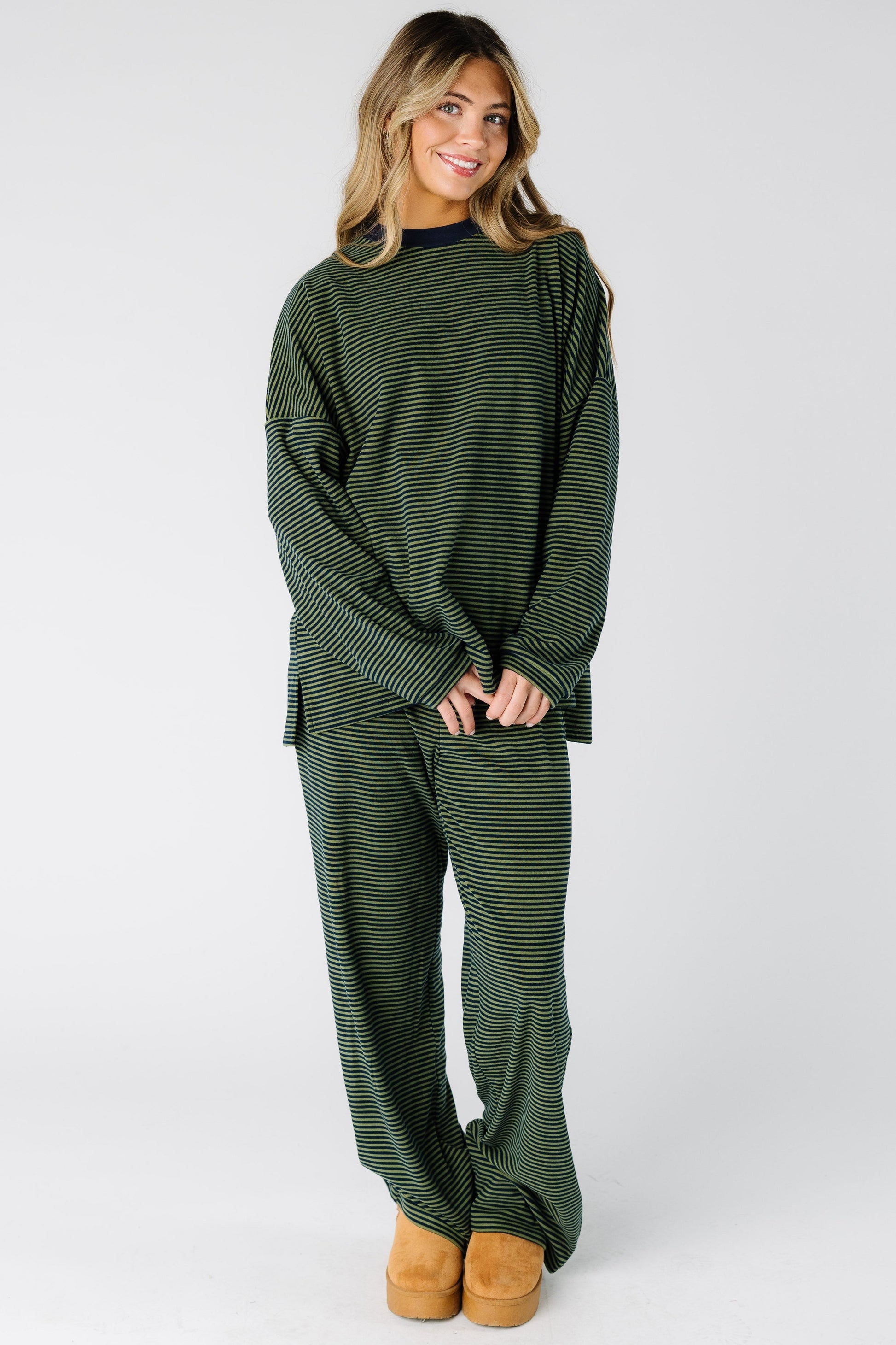 Cutie Everyday Stripe Set Women's Set brass & roe 