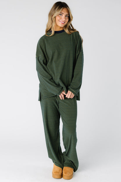 Cutie Everyday Stripe Set Women's Set brass & roe 