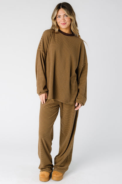 Cutie Everyday Stripe Set Women's Set brass & roe 