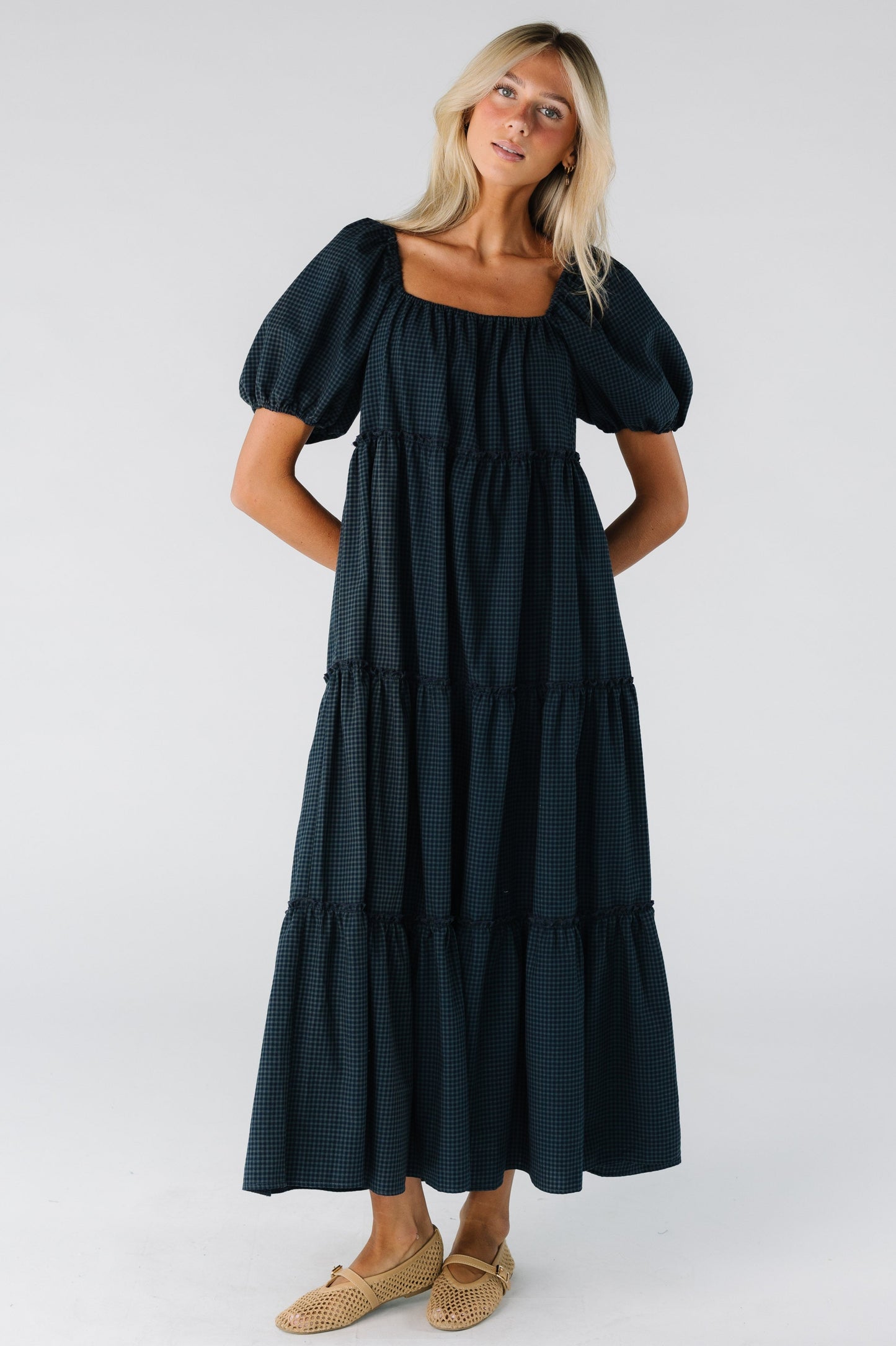 Brass & Roe The Charity Tiered Midi Dress WOMEN'S DRESS brass & roe 