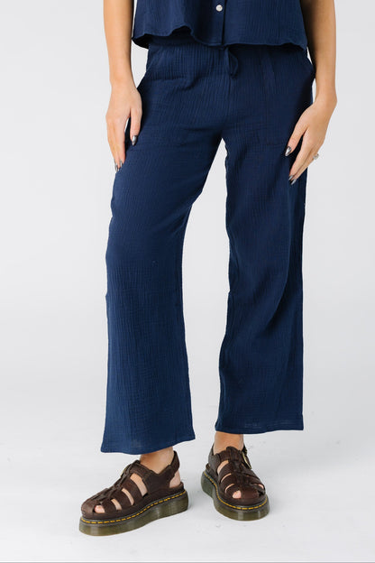 Brass & Roe The Gauze Drawstring Pant WOMEN'S PANTS brass & roe 