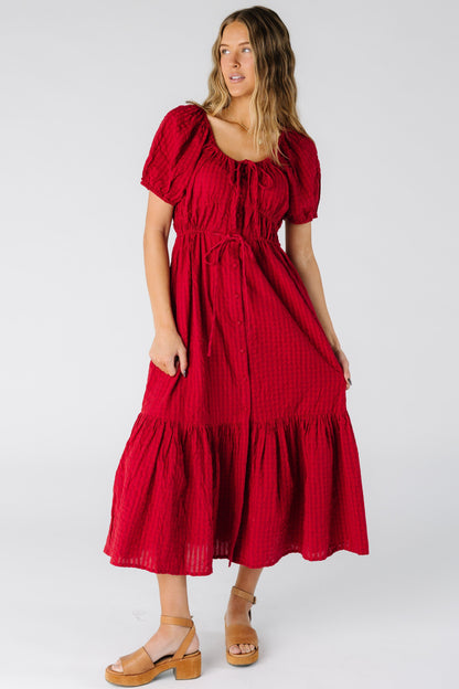 Citrus The Erika Dress WOMEN'S DRESS Citrus Red XXS 