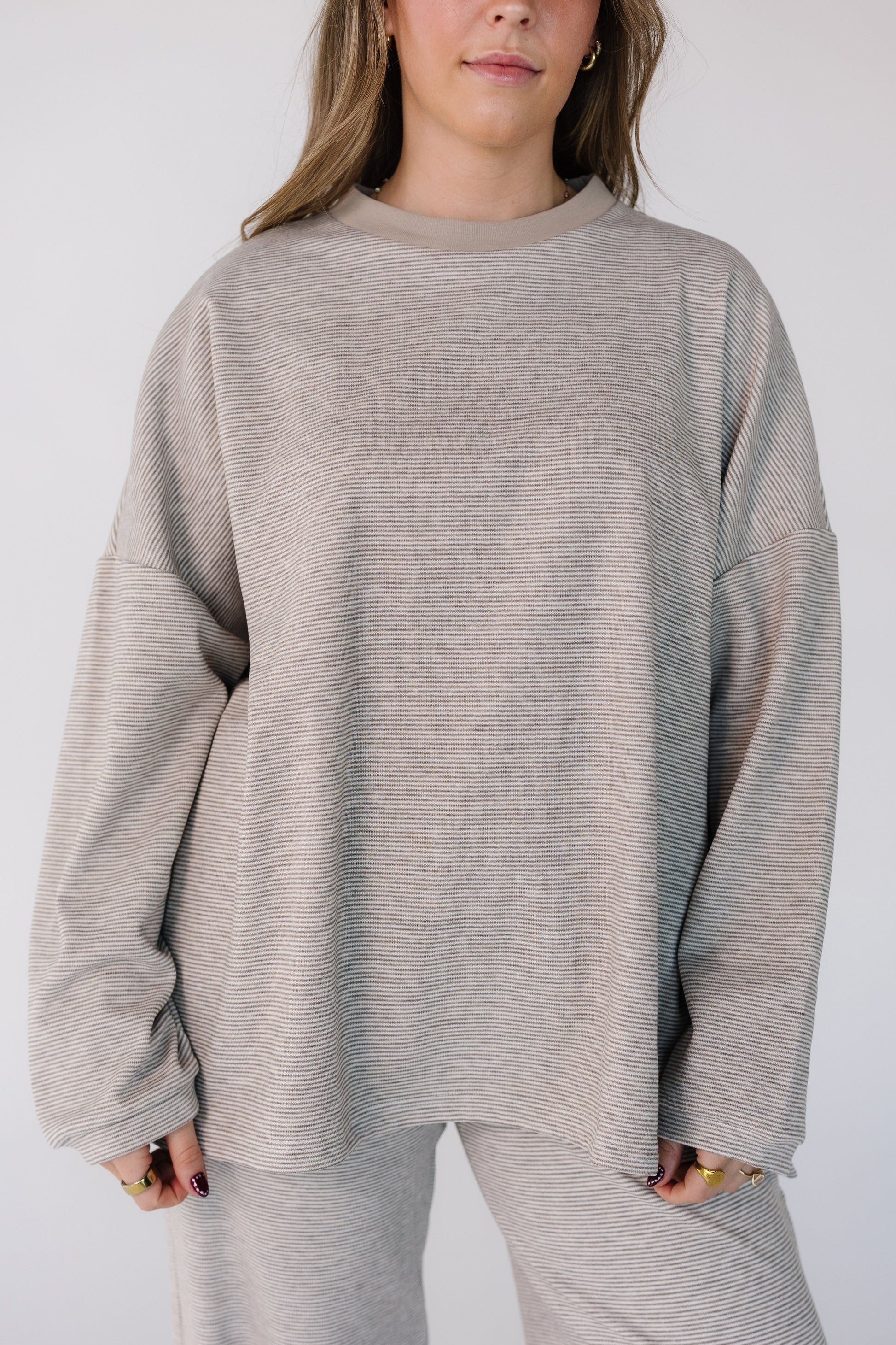 Cutie Petite Everyday Stripe Set Women's Set brass & roe 