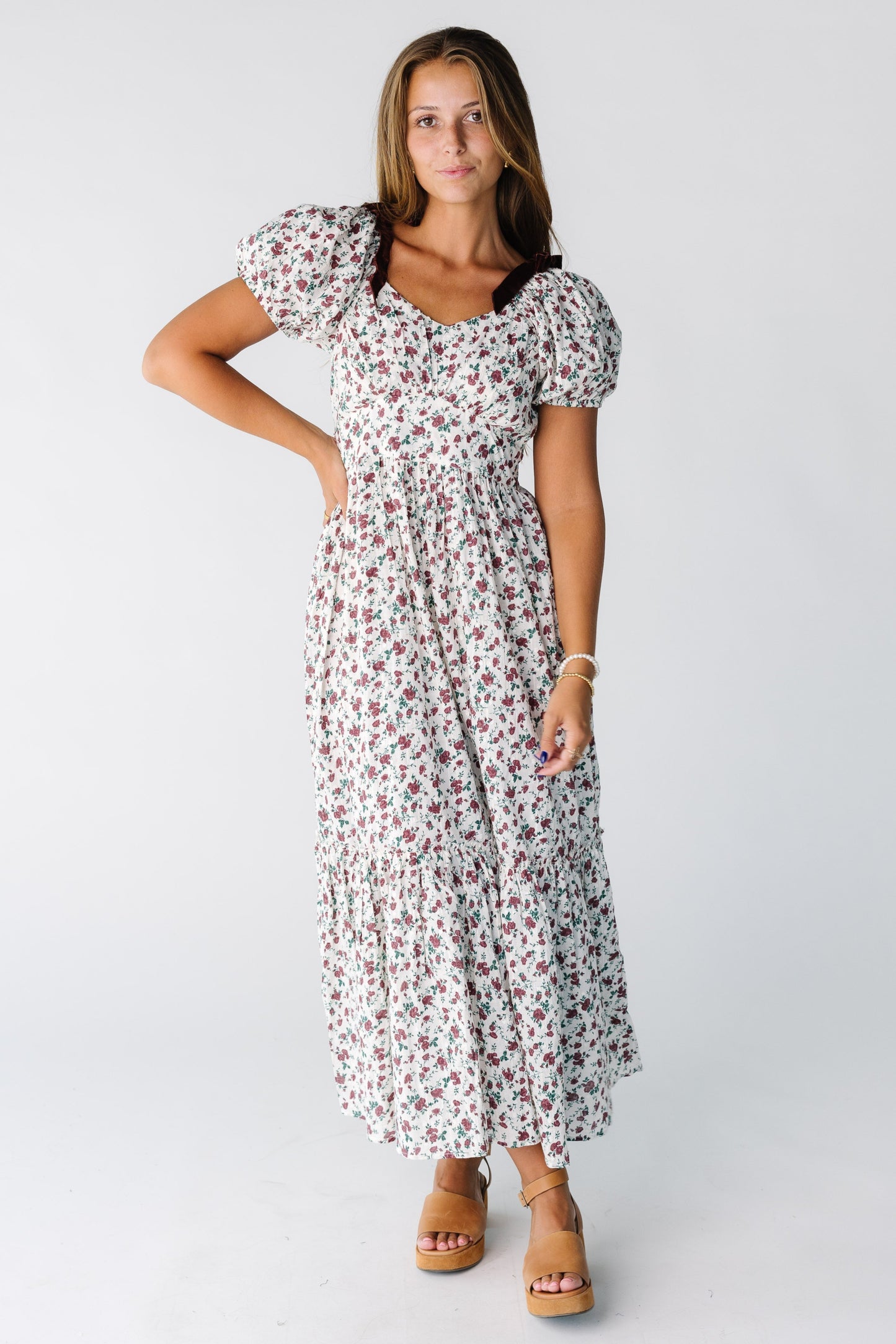 Citrus The Swiss Dobby Bow Dress WOMEN'S DRESS Citrus 