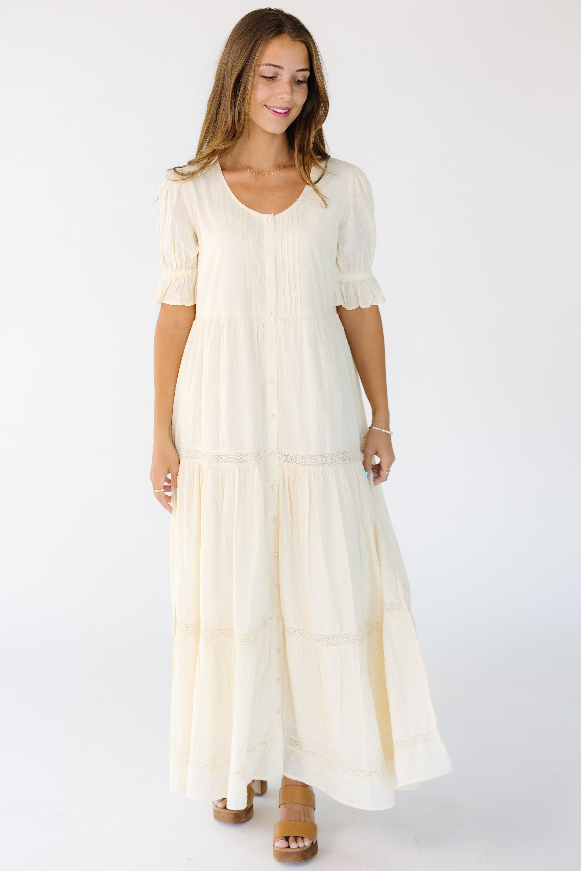Citrus Cities Cream Dress Called to Surf Citrus Cities Cream Dress Called to Surf