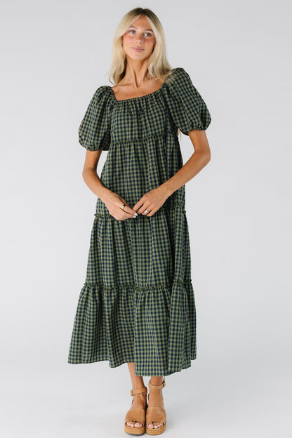 Brass & Roe Charity Gingham Dress WOMEN'S DRESS brass & roe 