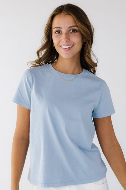 Asher Tee - Powder Blue WOMEN'S T-SHIRT THREAD & SUPPLY 