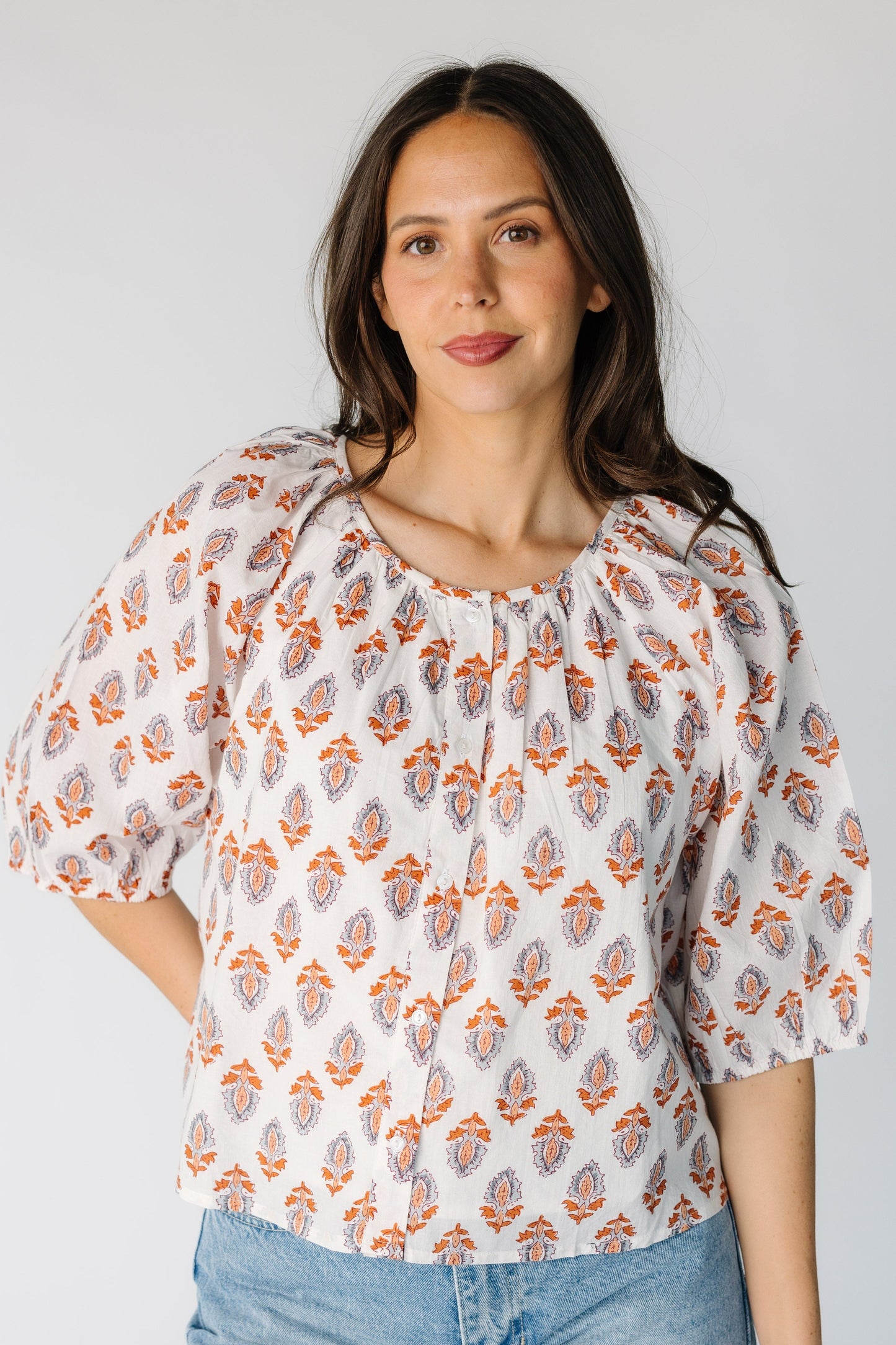 Citrus The Blooming Top- Prints WOMEN'S TOP Citrus 