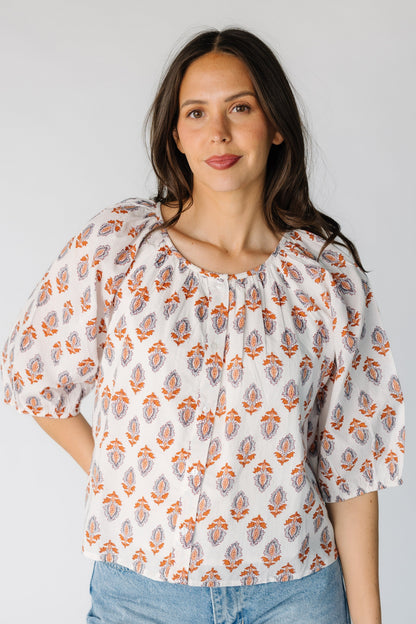 Citrus The Blooming Top- Prints WOMEN'S TOP Citrus 