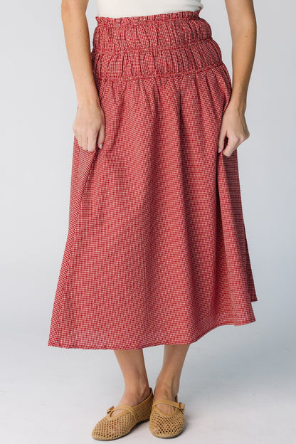 The Jessie Skirt WOMEN'S SKIRTS Mod Ref Red S 