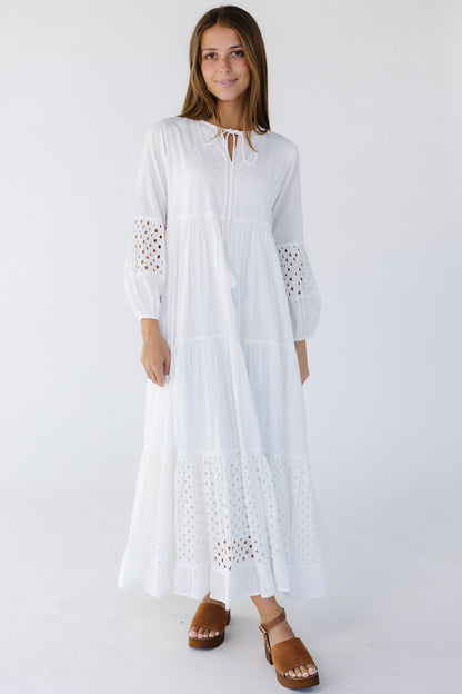 Citrus Nila White Dress  for women and teen girls.