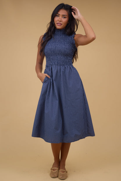 The Hazel Plaid Tank Dress WOMEN'S DRESS Mod Ref 