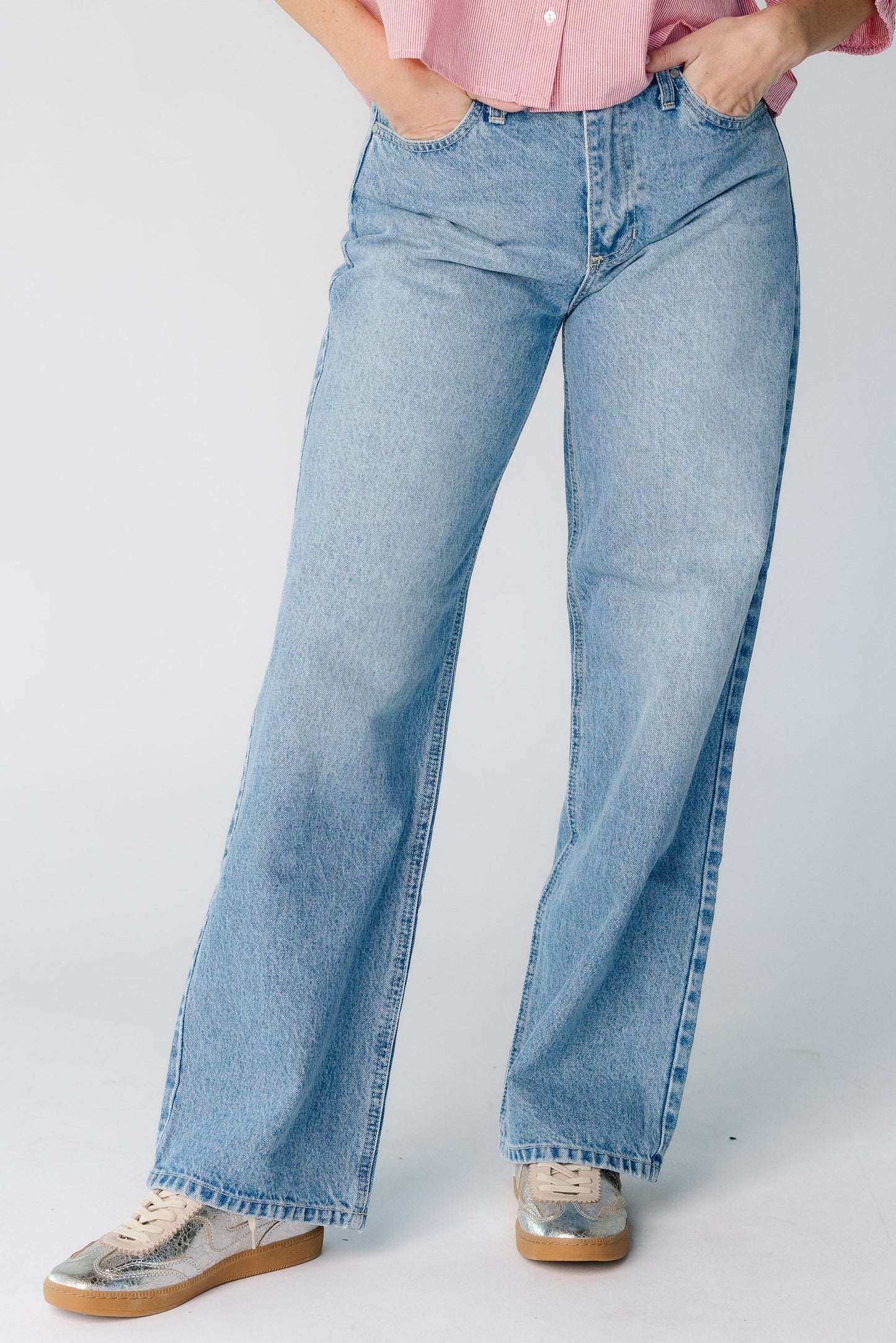 Hudson Relaxed Straight Denim WOMEN'S DENIM Just Panmaco Inc. Light Denim 24 