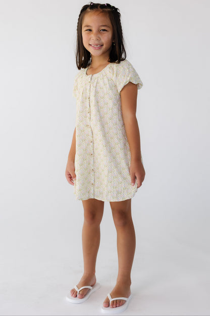 Brass & Roe Sweetie Button Down Girl's Dress GIRL'S DRESS brass & roe 