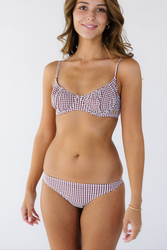 Billabong Mini Wave Check Tropic Bikini Bottom WOMEN'S SWIM BOTTOMS Billabong 
