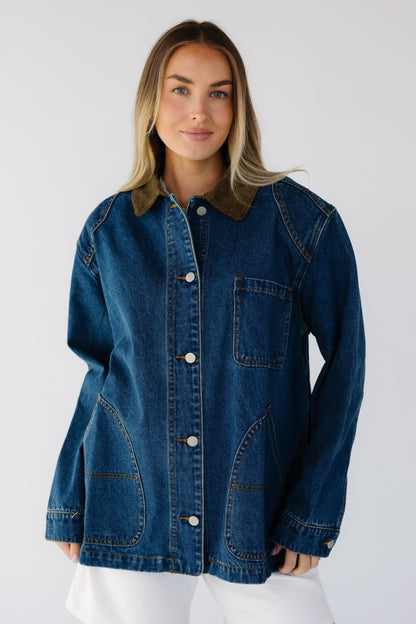 Blue Ember Denim Jacket WOMEN'S JACKETS Mod Ref 